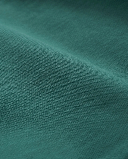 Cotton French Terry Half-Zip Sweatshirt, image 3