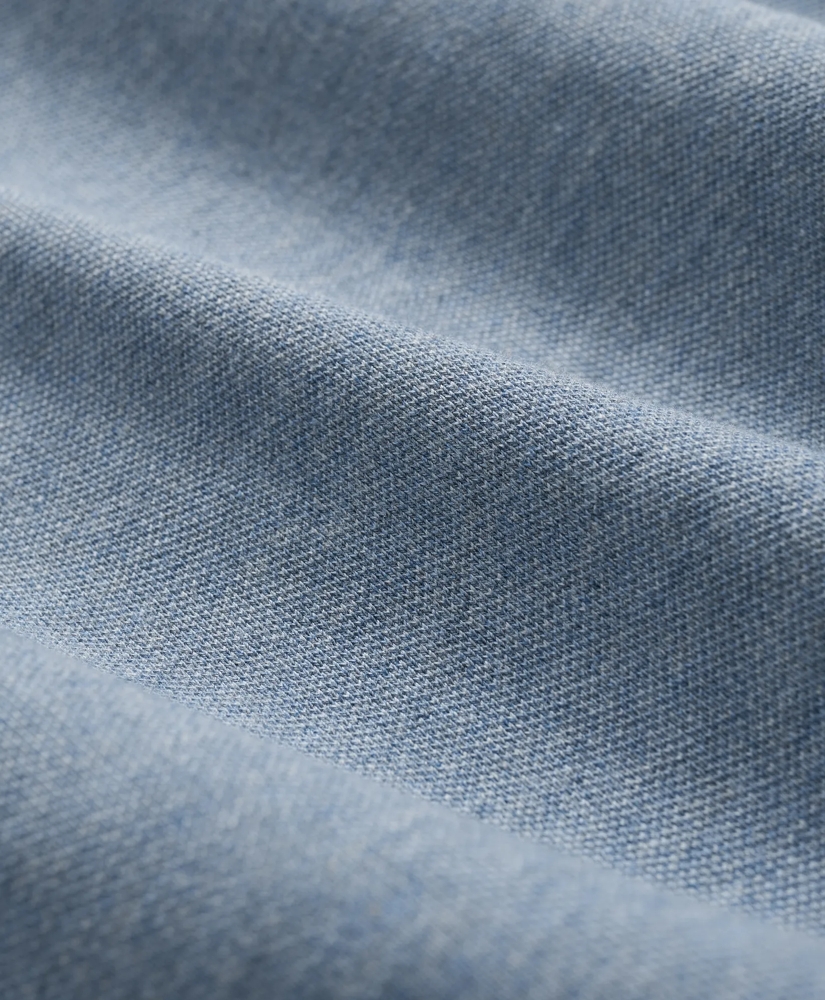Pique T-Shirt in Garment-Washed Supima® Cotton, image 3