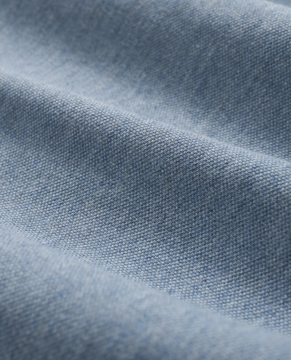 Pique T-Shirt in Garment-Washed Supima® Cotton, image 3