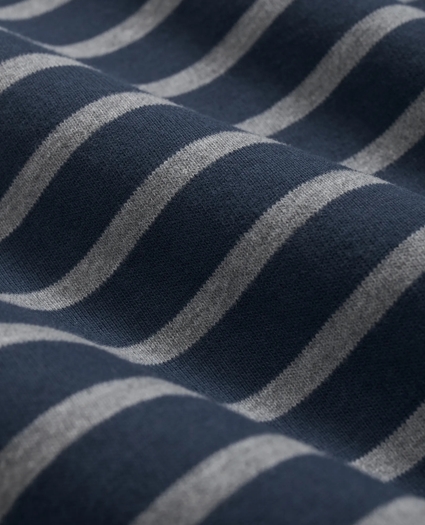 Cotton Mariner Stripe Long-Sleeve T-Shirt, image 3