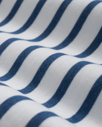 Cotton Mariner Stripe Long-Sleeve T-Shirt, image 3
