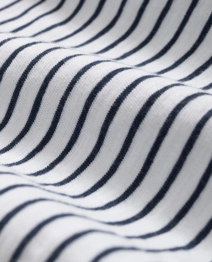 Slub Cotton Stripe T-Shirt, image 3