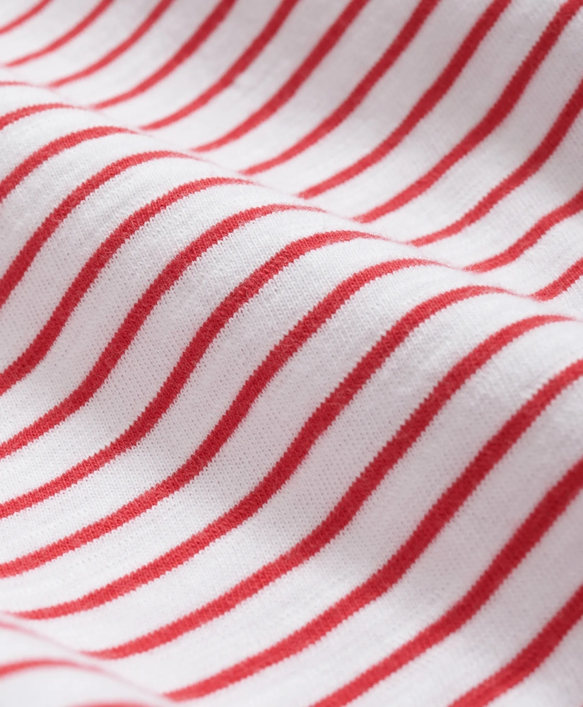 Slub Cotton Stripe T-Shirt, image 3