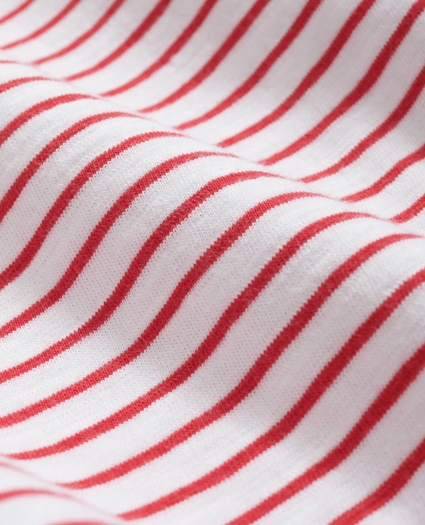 Slub Cotton Stripe T-Shirt, image 3