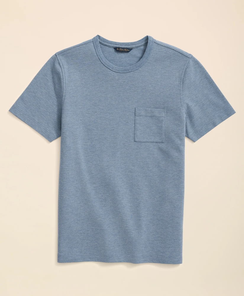 Pique T-Shirt Garment-Washed Supima<sup>®</sup> Cotton
