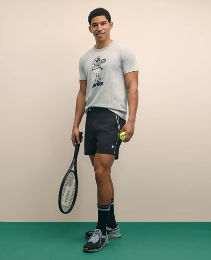 Brooks Brothers X Prince Graphic Henry T-Shirt, image 3