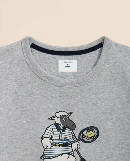 Brooks Brothers X Prince Graphic Henry T-Shirt, image 6