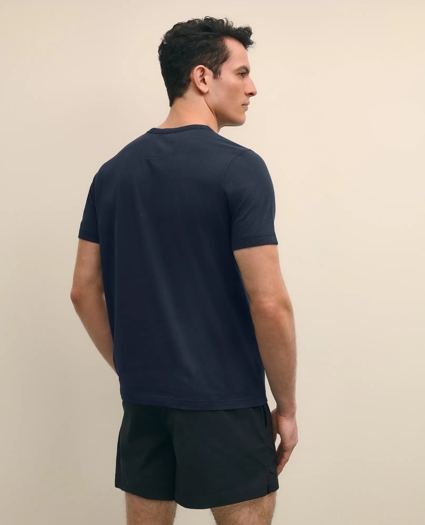 Brooks Brothers X Prince Graphic Henry T-Shirt, image 3