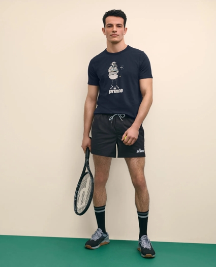 Brooks Brothers X Prince Graphic Henry T-Shirt, image 4