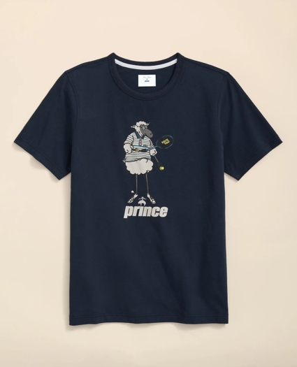 Brooks Brothers X Prince Graphic Henry T-Shirt, image 5