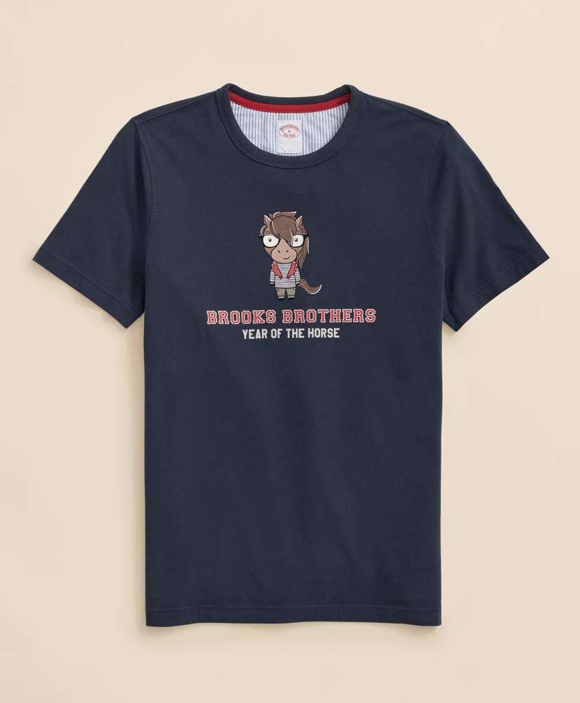 Men's Lunar New Year 100% Cotton Graphic T-Shirt, image 5