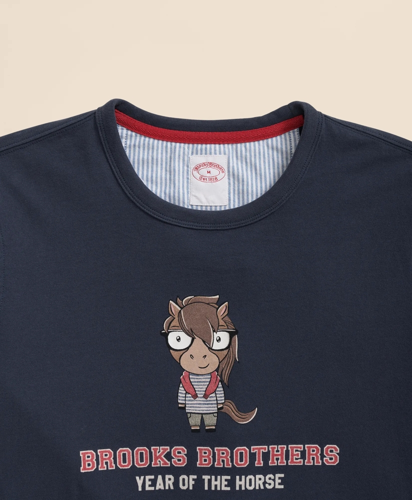 Men's Lunar New Year 100% Cotton Graphic T-Shirt, image 6