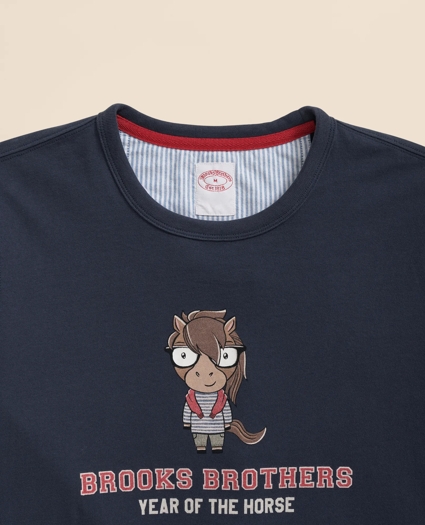 Men's Lunar New Year 100% Cotton Graphic T-Shirt, image 6