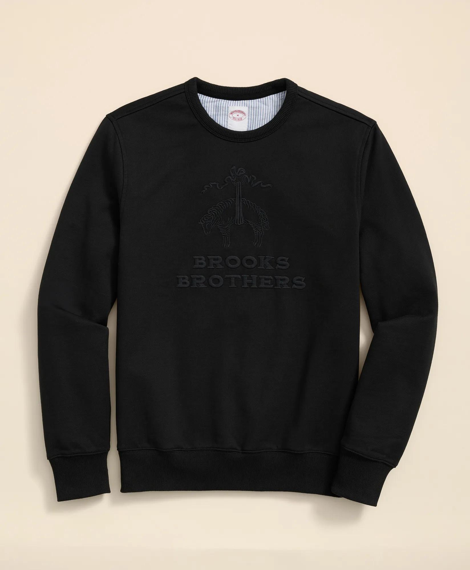 French Terry Emblem Sweatshirt, image 1