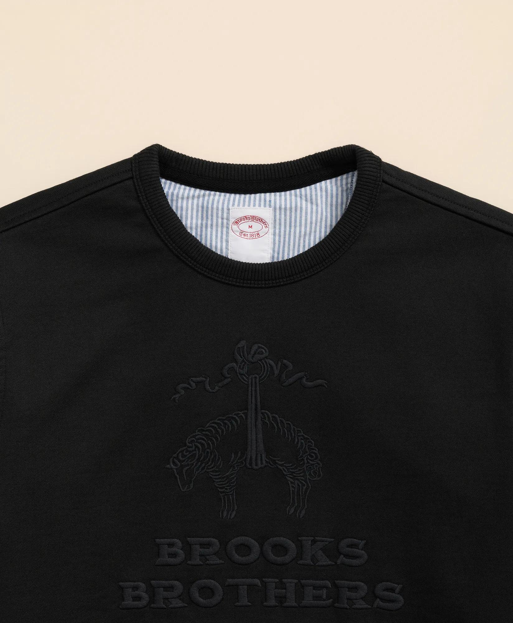 French Terry Emblem Sweatshirt, image 2