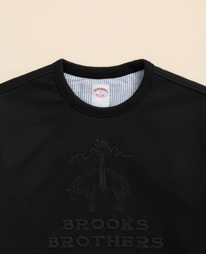 French Terry Emblem Sweatshirt, image 2