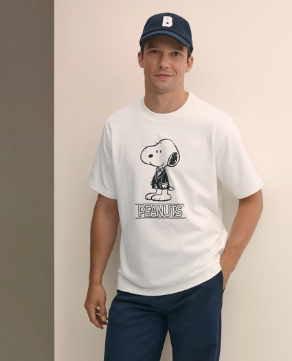 Brooks Brothers X PEANUTS Cotton Graphic Snoopy T-Shirt, image 1