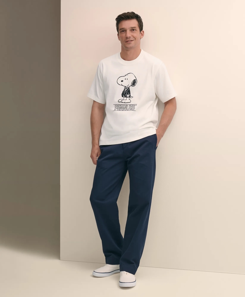 Brooks Brothers X PEANUTS Cotton Graphic Snoopy T-Shirt, image 2