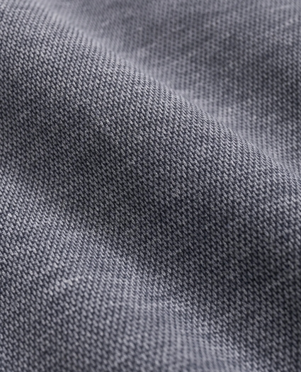 Cotton Blend Pique Half-Zip, image 3