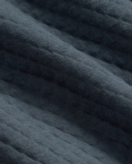 Cotton-Blend Diamond-Quilted Full-Zip Vest, image 7