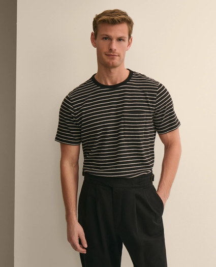 Cotton Mariner Stripe T-Shirt, image 1