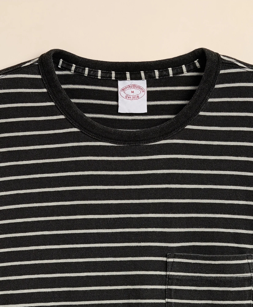 Cotton Mariner Stripe T-Shirt, image 5