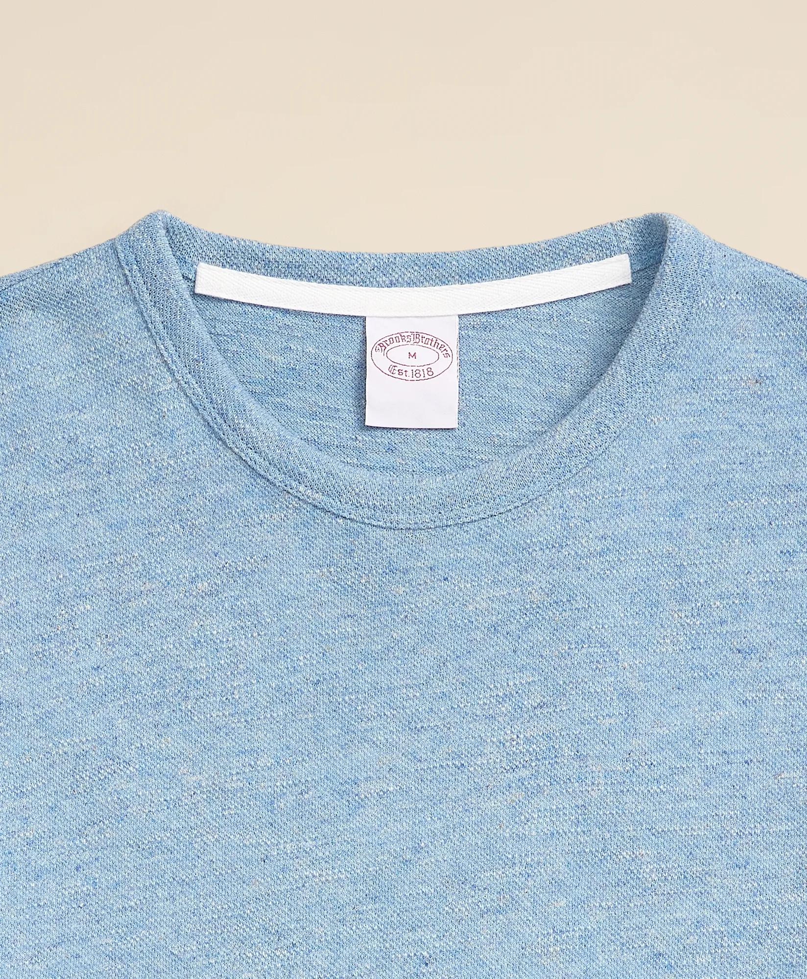 Cotton-Linen Pique T-Shirt, image 2