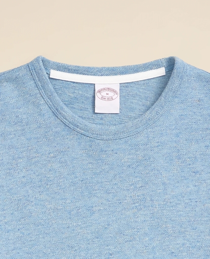 Cotton-Linen Pique T-Shirt, image 2