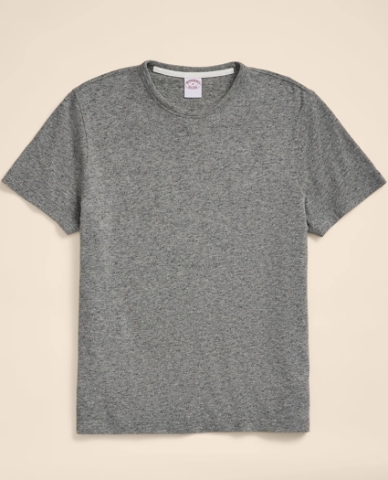 Cotton-Linen Pique T-Shirt, image 2