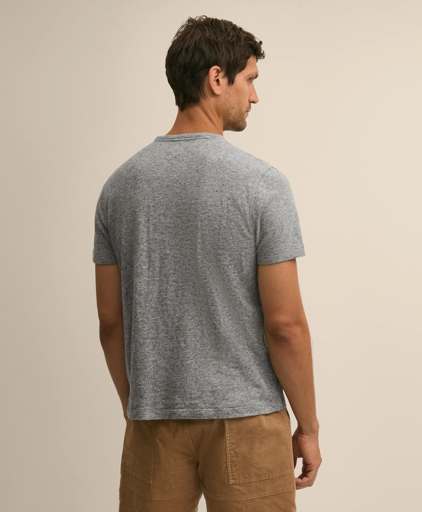 Cotton-Linen Pique T-Shirt, image 4