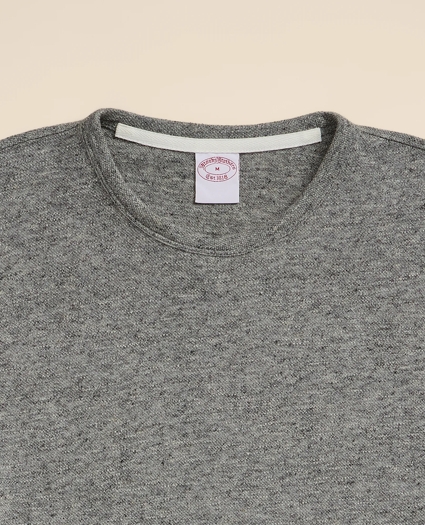 Cotton-Linen Pique T-Shirt, image 5