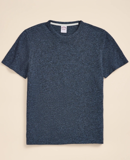 Cotton-Linen Pique T-Shirt, image 1