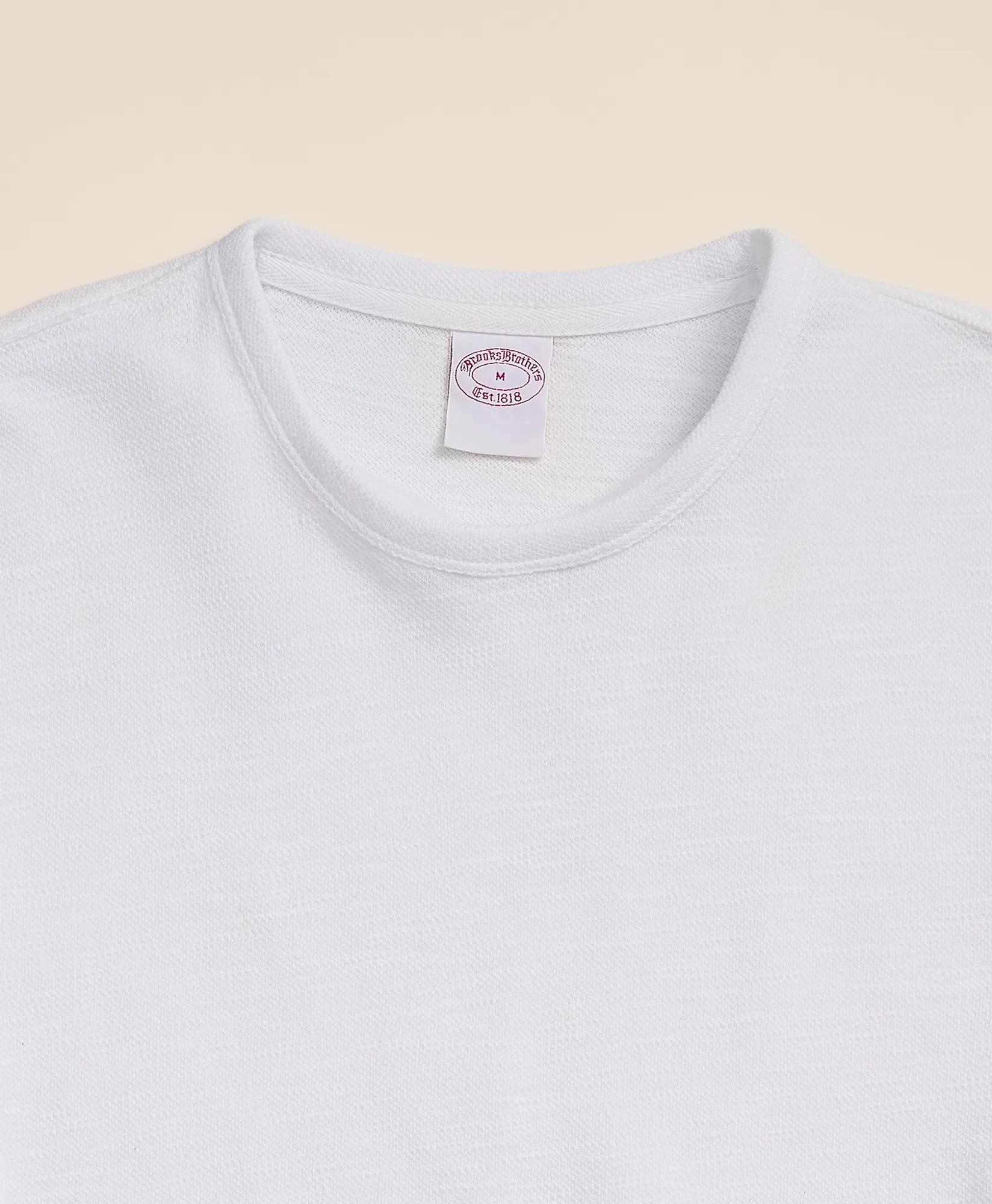 Cotton-Linen Pique T-Shirt, image 2