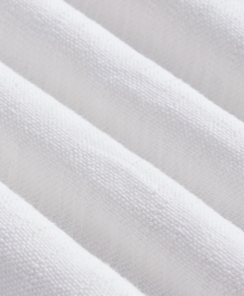 Cotton-Linen Pique T-Shirt, image 3