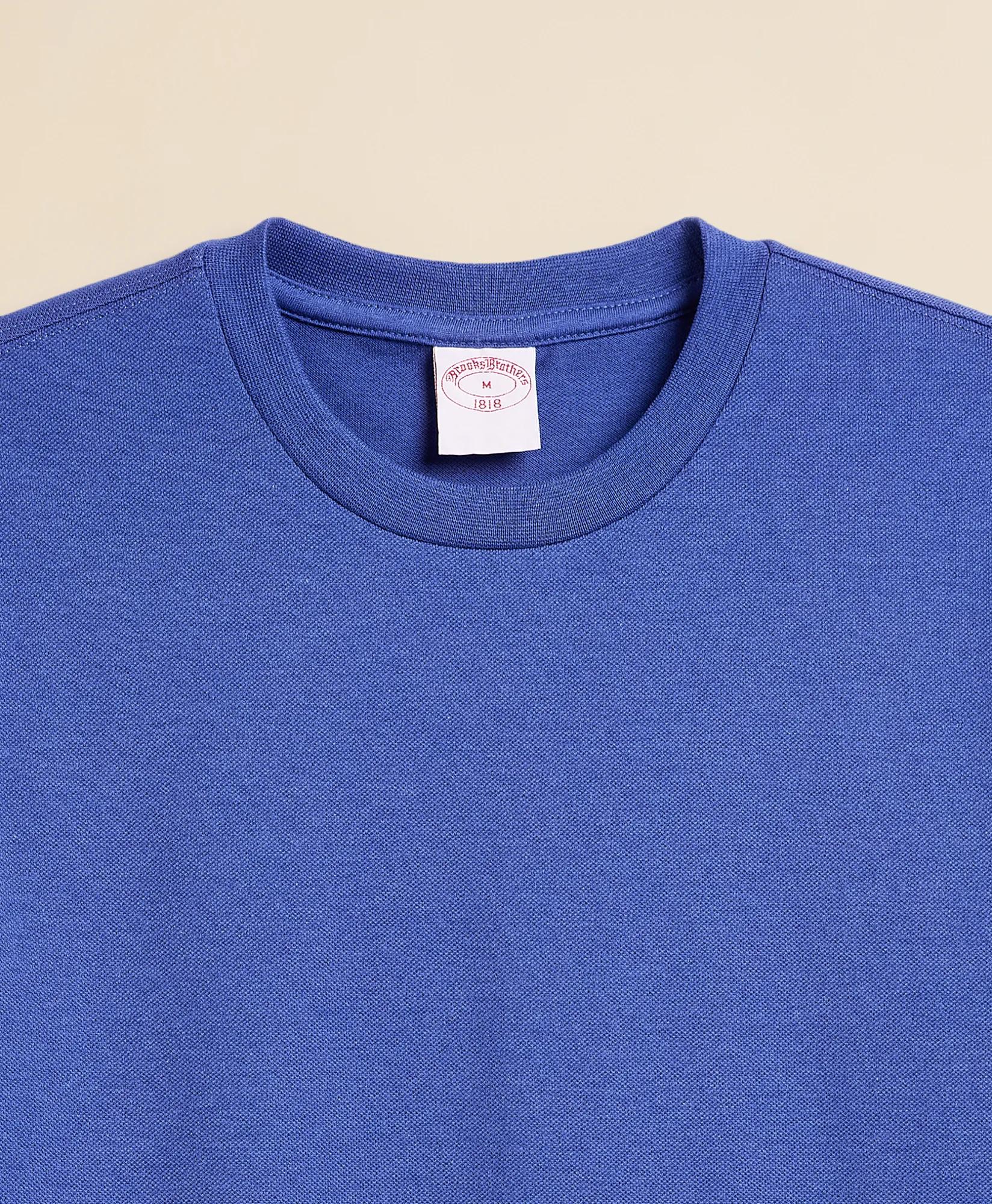Supima&reg; Cotton Pique T-Shirt, image 2