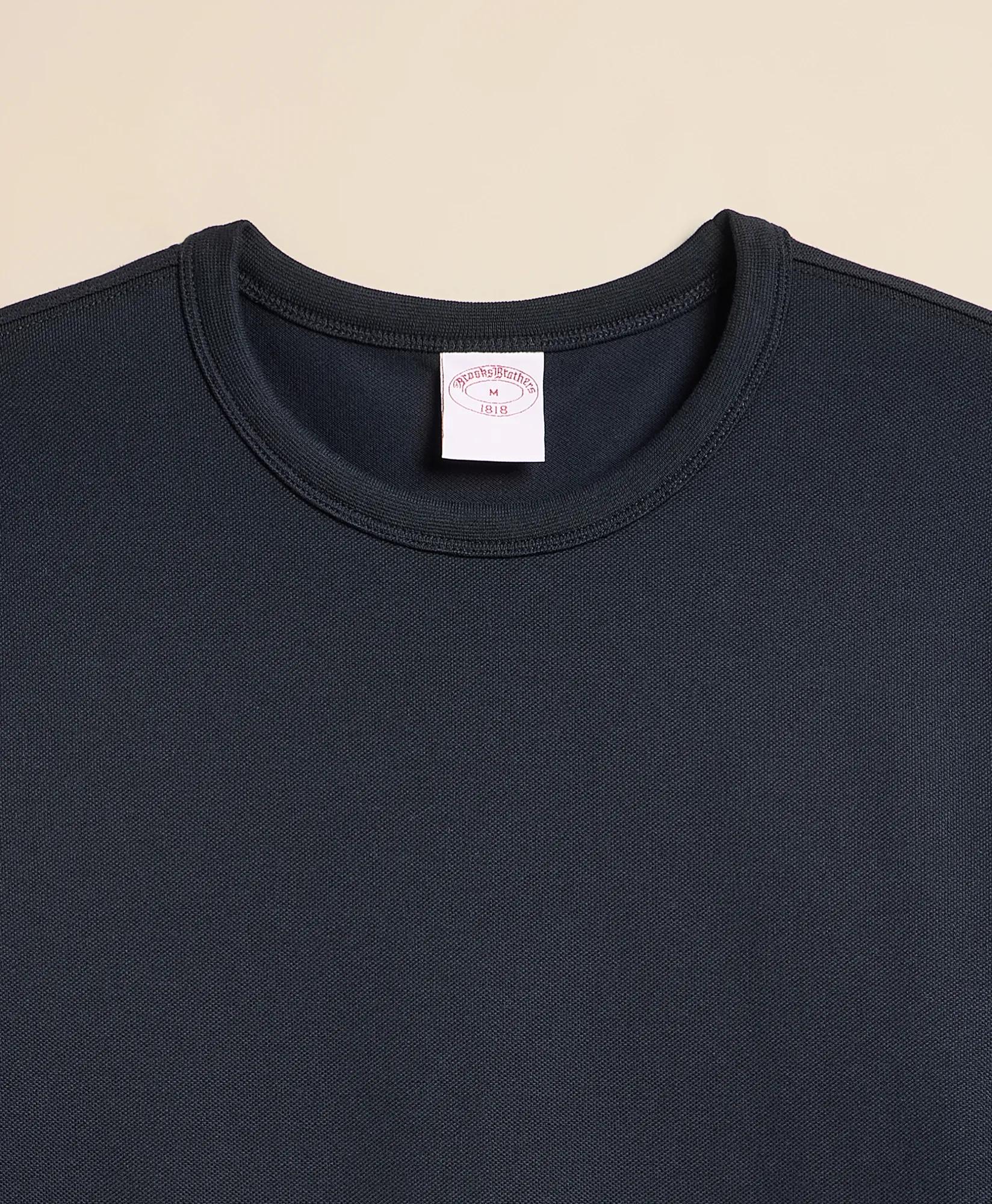 Supima&reg; Cotton Pique T-Shirt, image 2