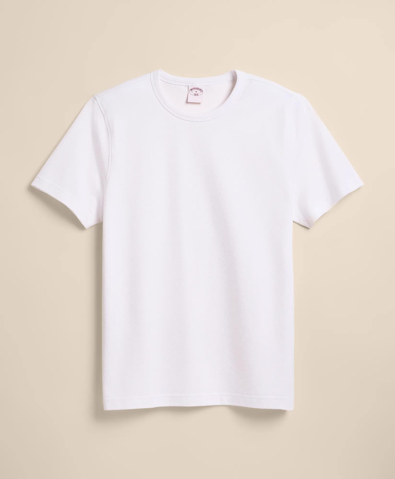 Supima&reg; Cotton Pique T-Shirt, image 1