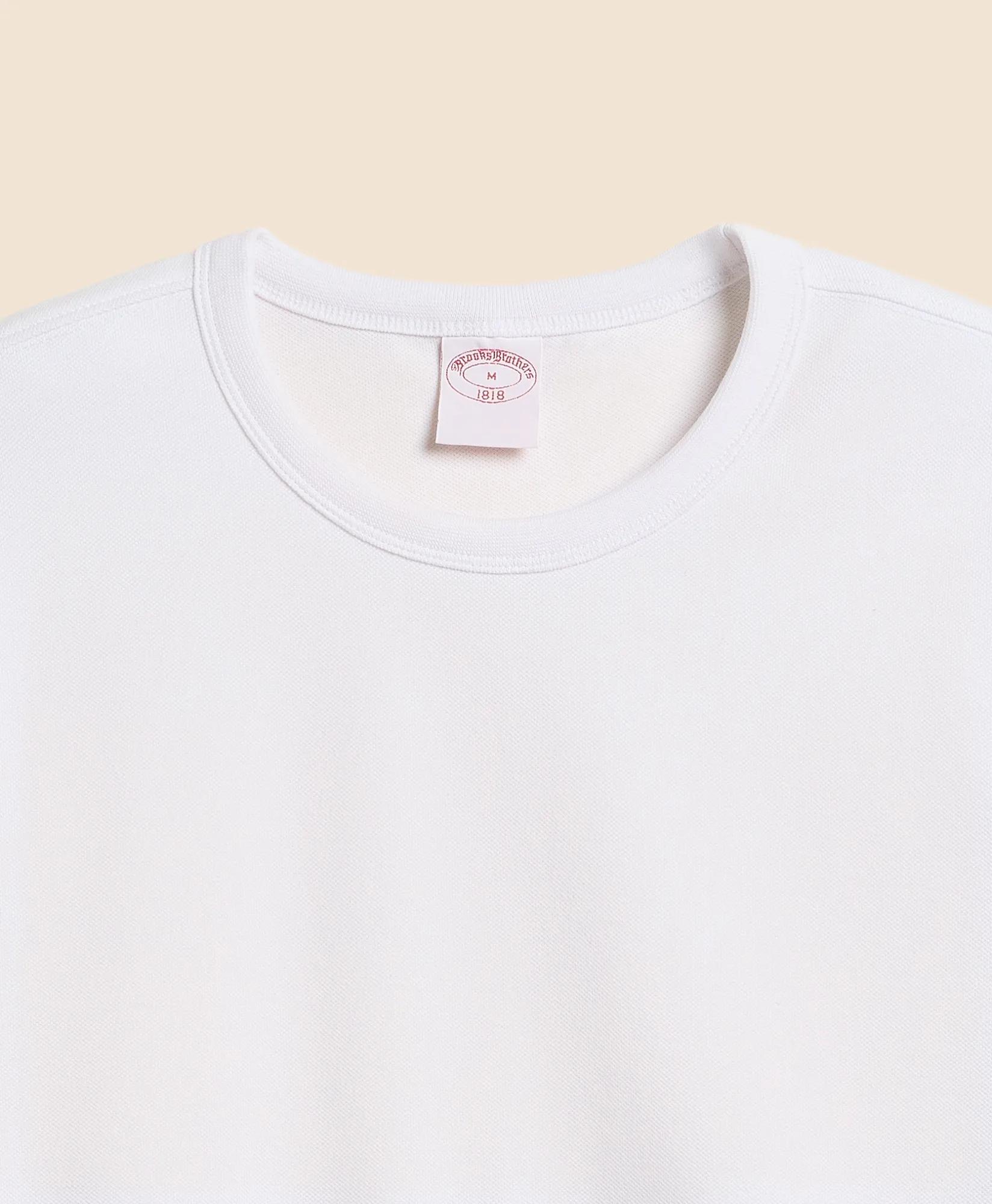 Supima&reg; Cotton Pique T-Shirt, image 2
