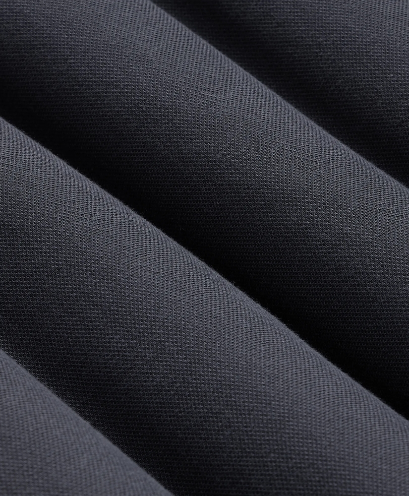 Cotton Pique Popover Polo Shirt, image 6