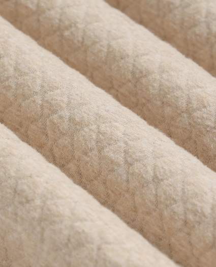 Cotton Blend Diamond-Quilted Quarter-Zip, image 6