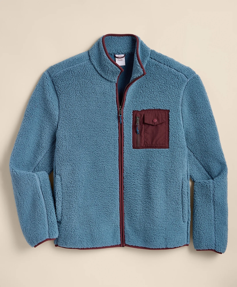Teddy Fleece Full-Zip Jacket, image 2