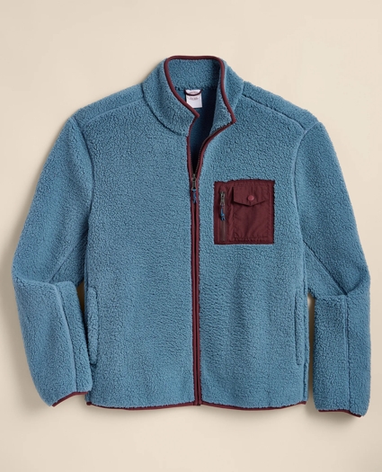 Teddy Fleece Full-Zip Jacket, image 2