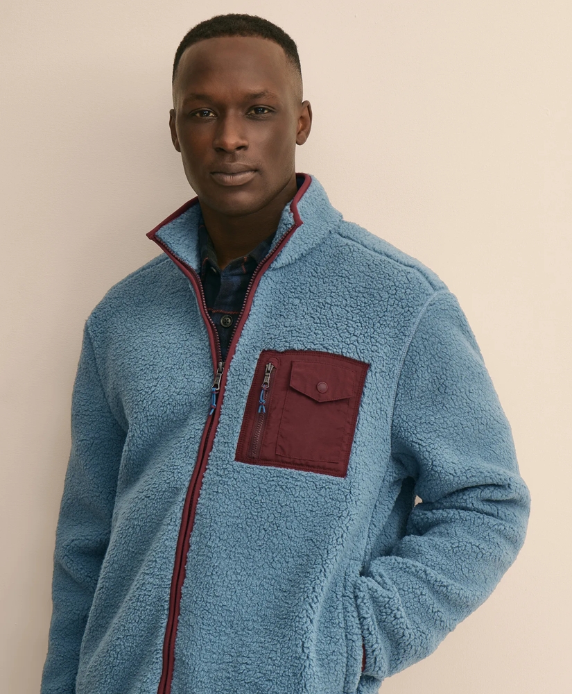 Teddy Fleece Full-Zip Jacket, image 4