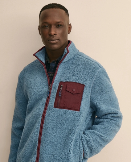 Teddy Fleece Full-Zip Jacket, image 4