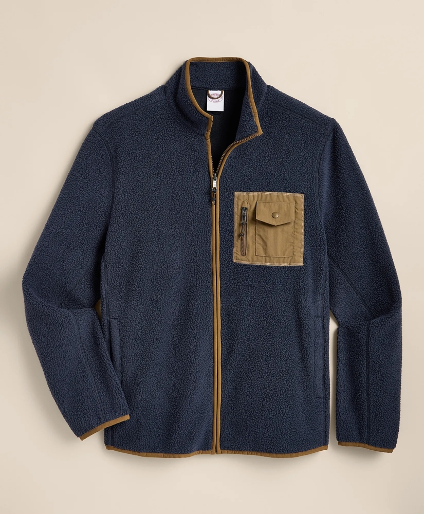 Teddy Fleece Full-Zip Jacket, image 2