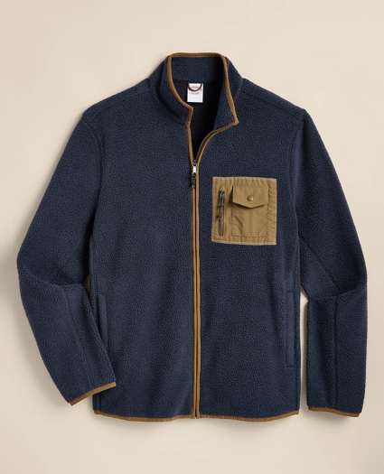 Teddy Fleece Full-Zip Jacket, image 2