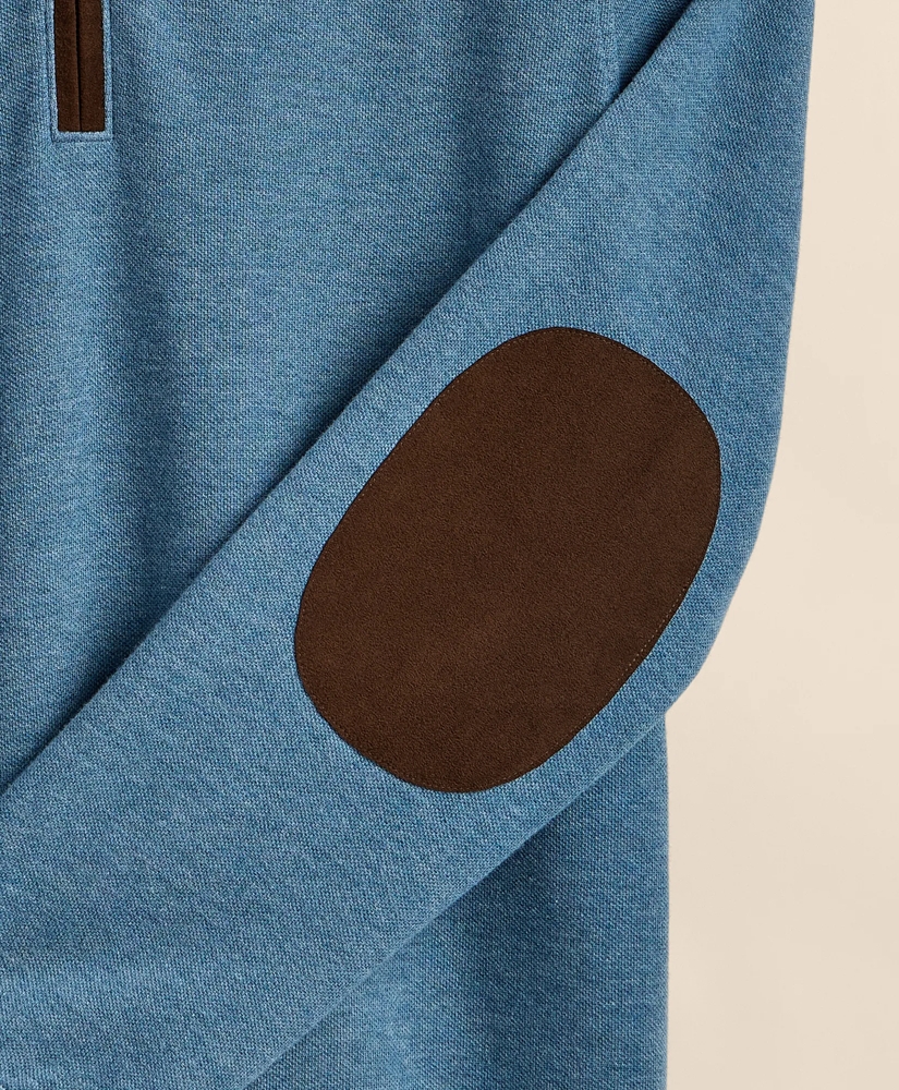 Cotton Blend Pique Quarter-Zip, image 7