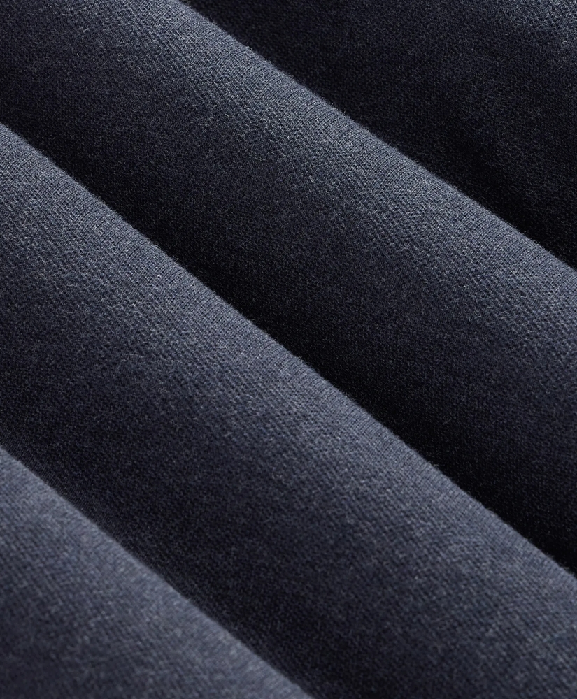 Cotton Blend Pique Quarter-Zip, image 6