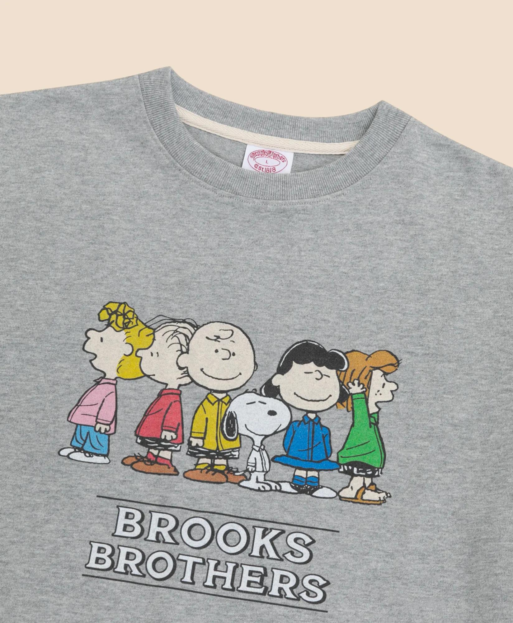 Brooks Brothers x PEANUTS Cotton Graphic T-Shirt, image 2