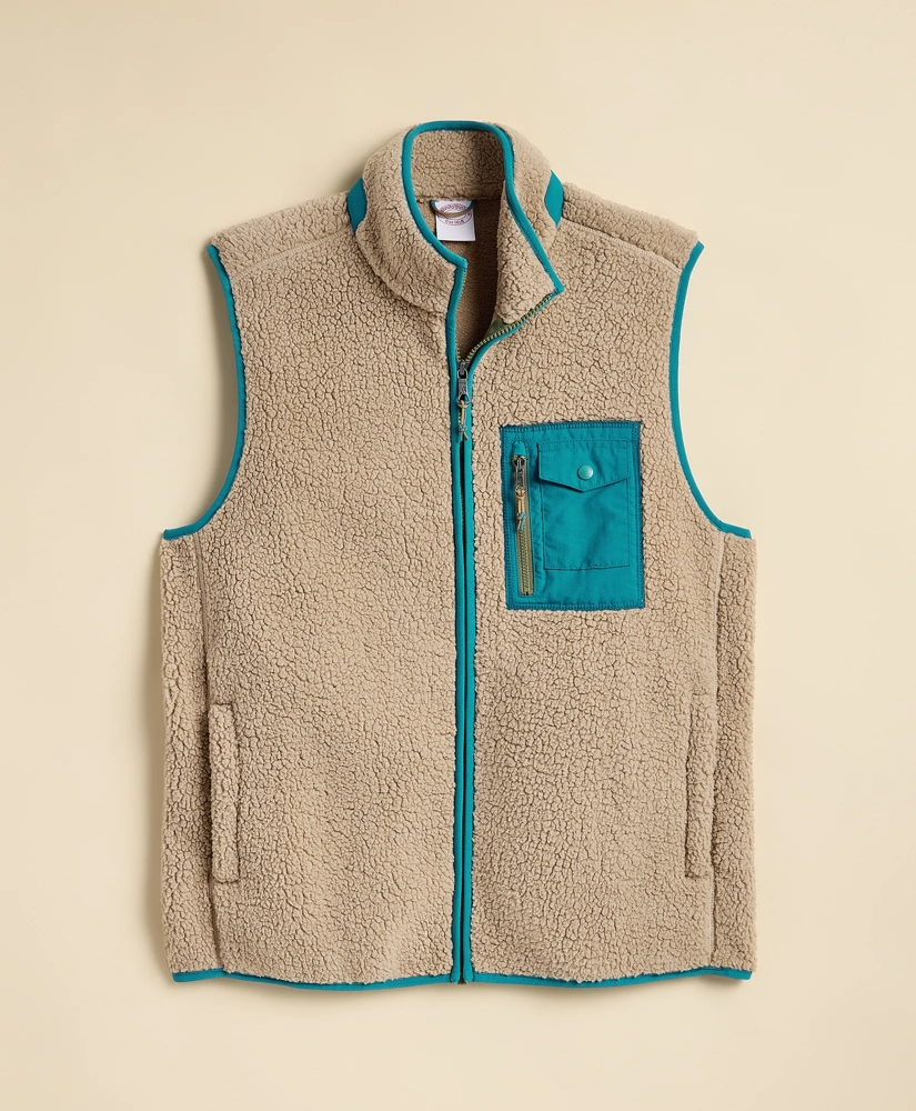 Teddy Fleece Full-Zip Vest, image 2